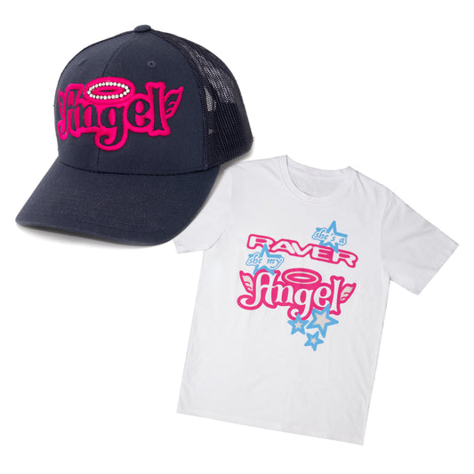 Angel T-Shirt + Hat Bundle